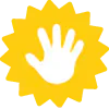 Hand reaching out icon