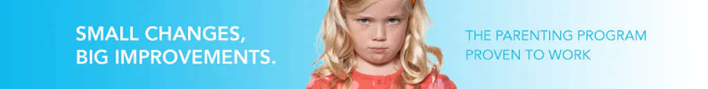 Pouting girl – Small changes, big improvements. The parenting program proven to work.
